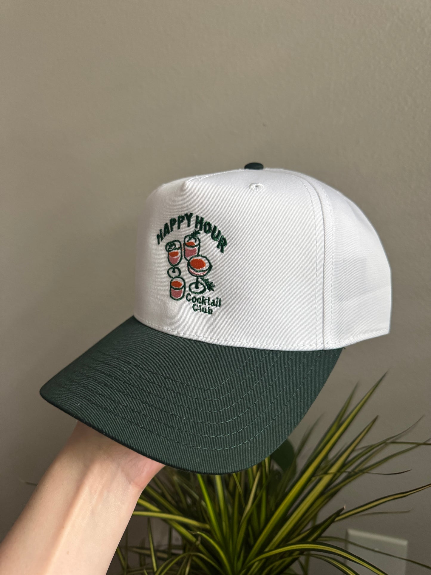 Happy Hour Cocktail Club Trucker Hat