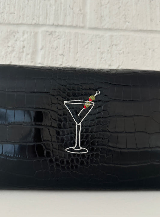 Martini Croc Pouch