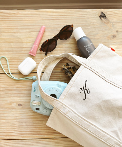 Simple Script Mini Tote Bag
