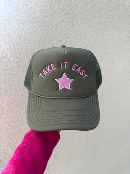 Take it Easy Trucker Hat