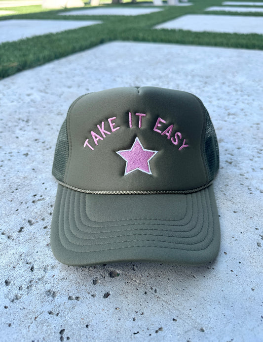 Take it Easy Trucker Hat