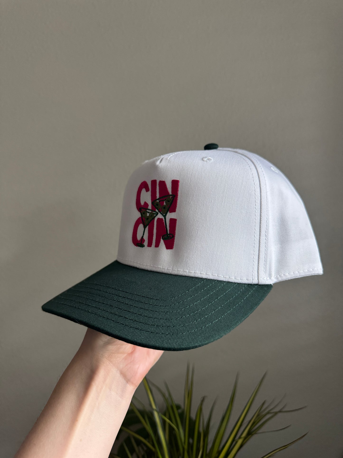 Cin Cin Canvas Trucker Hat