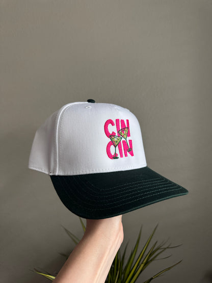 Cin Cin Canvas Trucker Hat