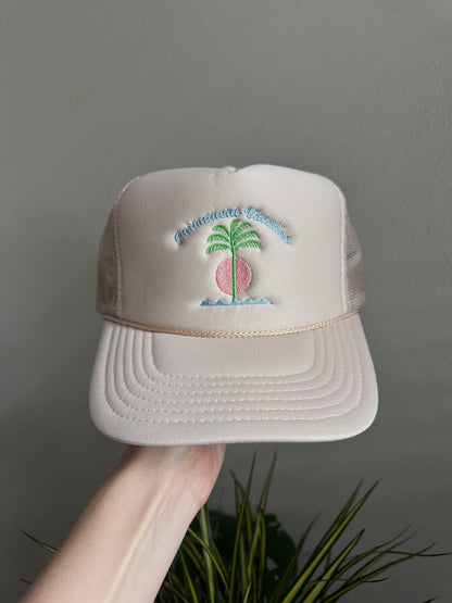Permanent Vacation Trucker Hat