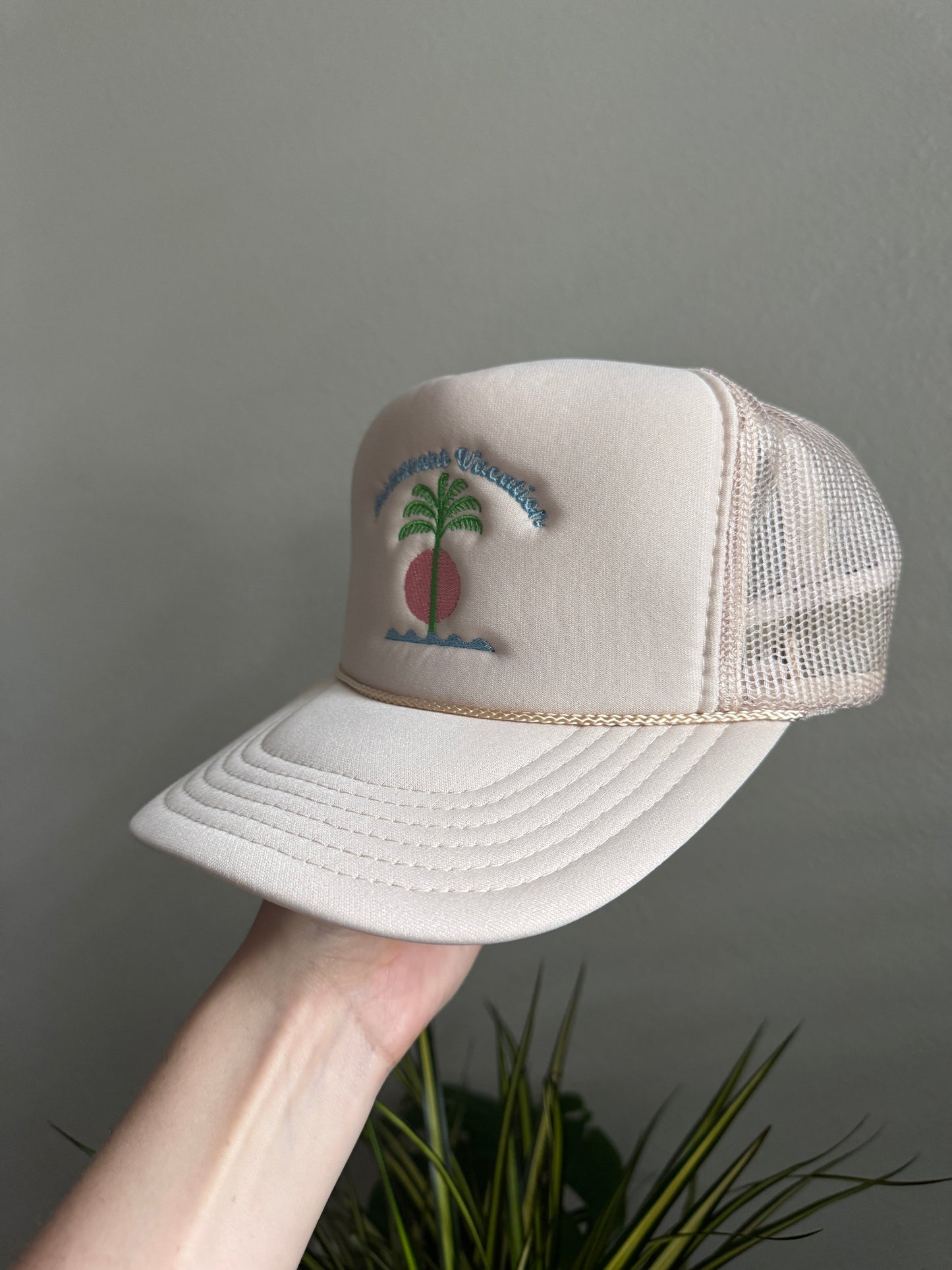 Permanent Vacation Trucker Hat