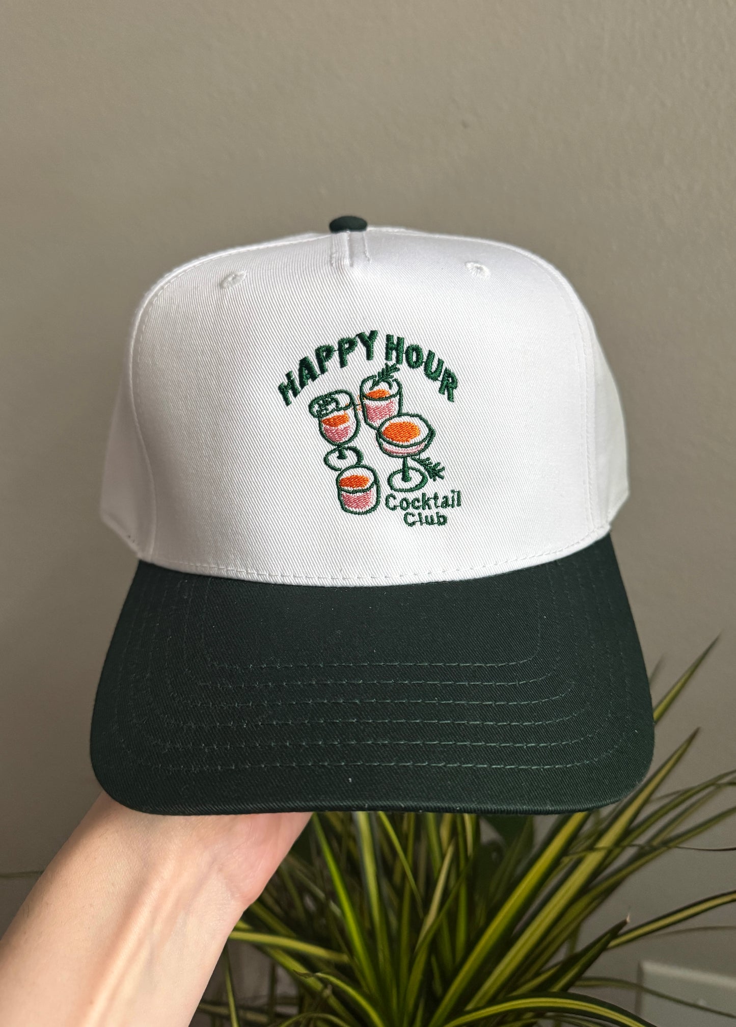 Happy Hour Cocktail Club Trucker Hat