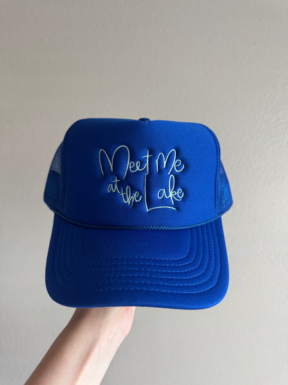 Meet Me at the Lake Trucker Hat