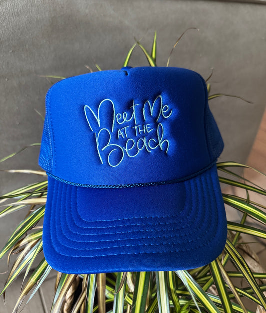 Meet Me at the Beach Trucker Hat