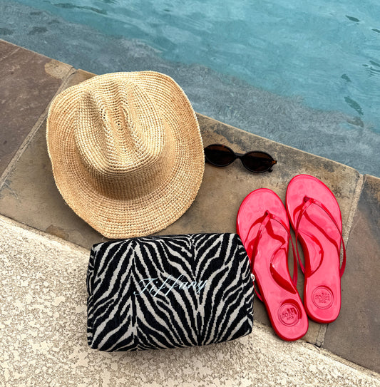 Custom Zebra Pouch
