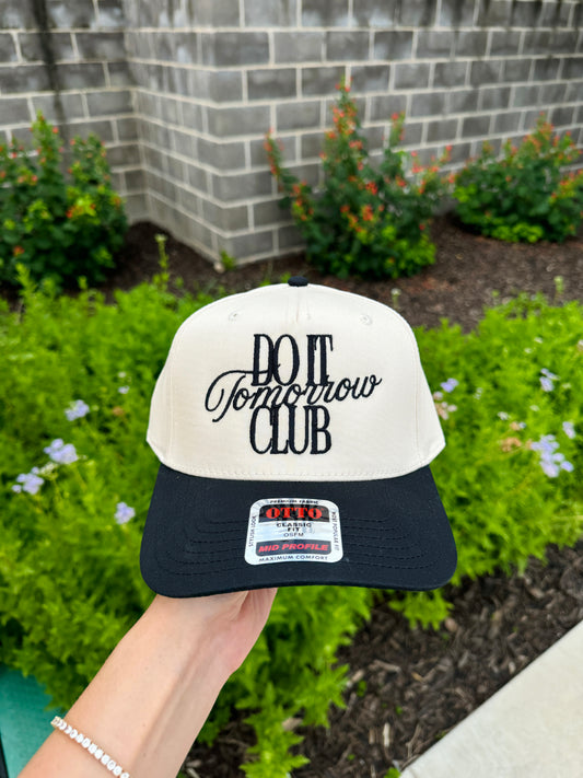Do It Tomorrow Club Trucker Hat