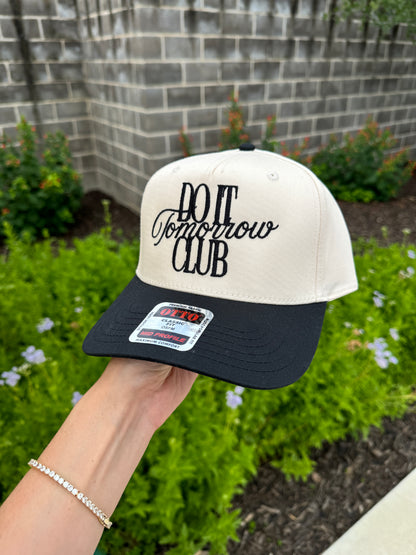 Do It Tomorrow Club Trucker Hat