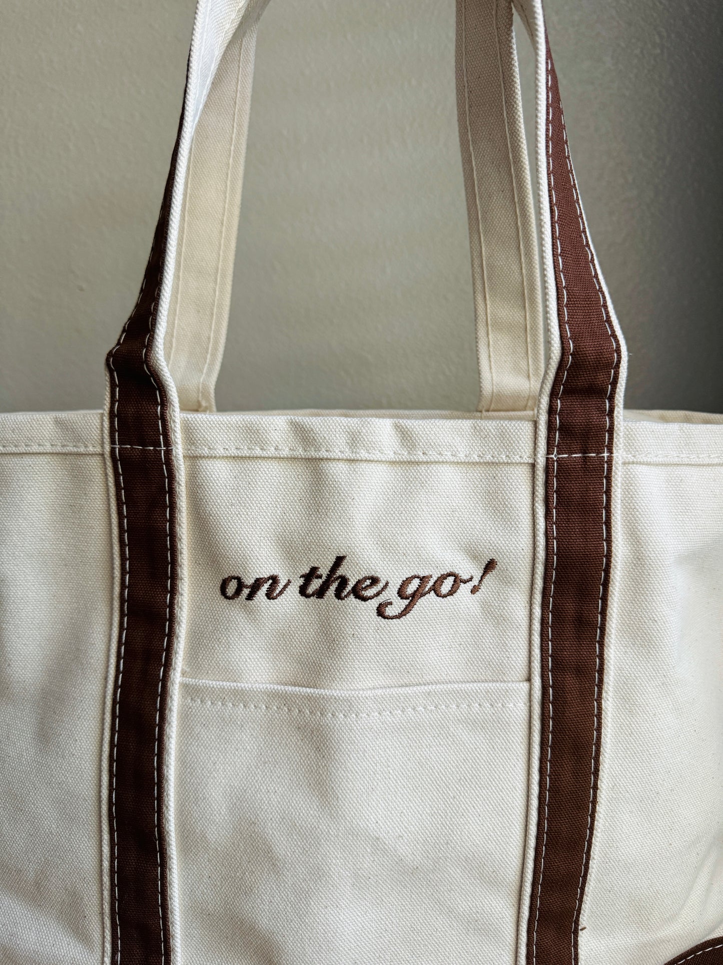 On the Go Tote - Brown