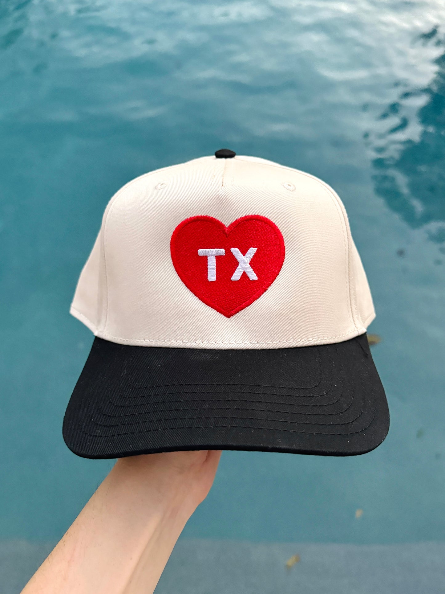 TX Heart Trucker Hat