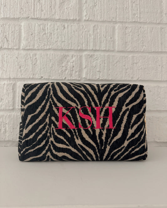 Custom Zebra Pouch
