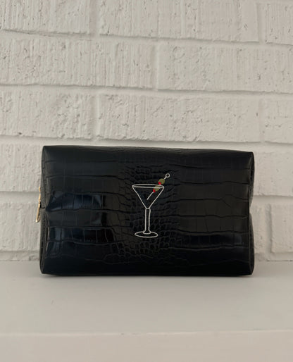 Martini Croc Pouch