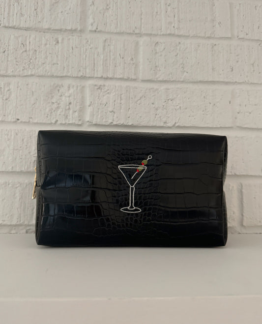 Martini Croc Pouch